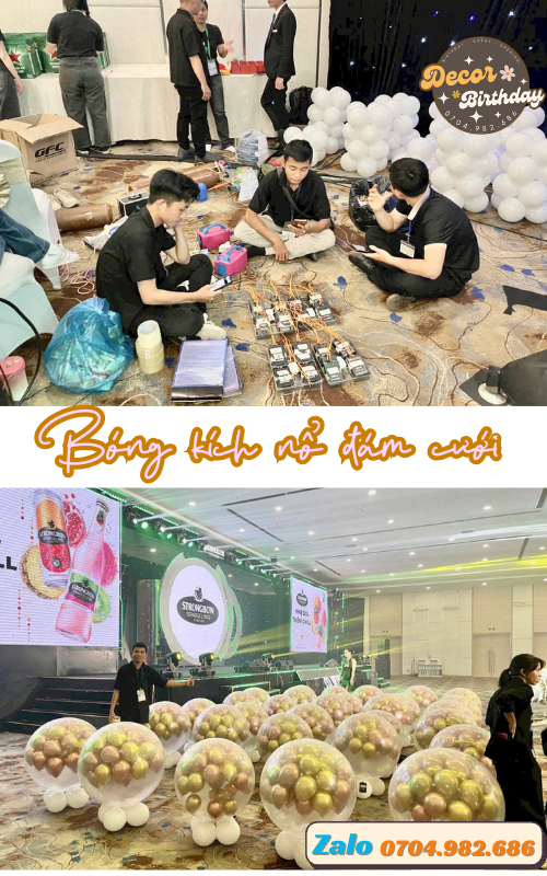 Trang chủ 46 Bóng kích nổ đám cưới