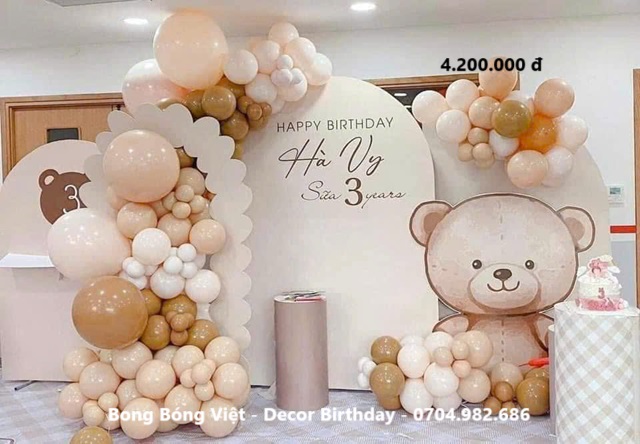 Trang trí sinh nhật 