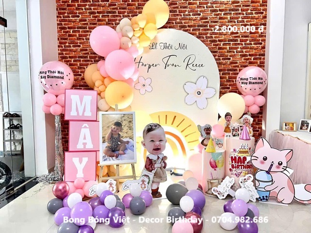 trang trí sinh nhật