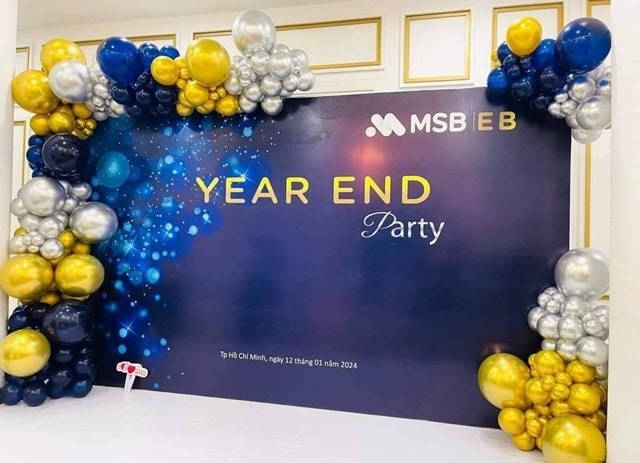 Trang trí Year End Party Đẳng Cấp - Biến Buổi Tiệc Cuối Năm Thành Sự Kiện Đáng Nhớ! 19 Trang tri tat nien msb min