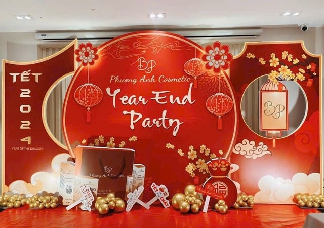 Trang trí Year End Party Đẳng Cấp - Biến Buổi Tiệc Cuối Năm Thành Sự Kiện Đáng Nhớ! 21 trang tri tat nien an tuong min
