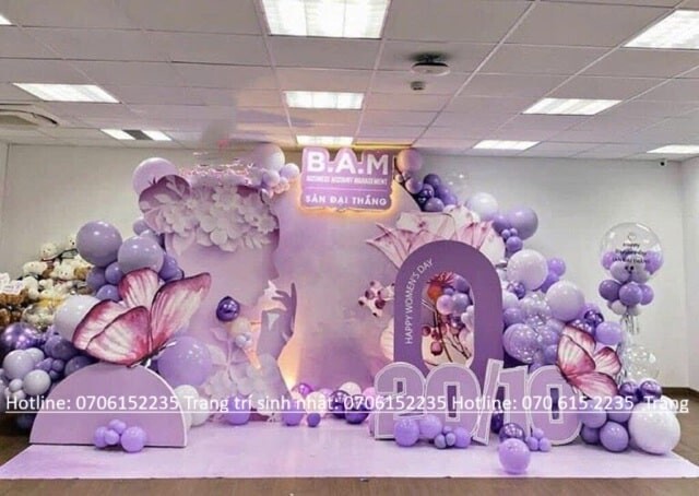 Trang Trí Ngày 20/10 Ấn Tượng Và Độc Đáo Năm 2025 21 Backdrop Ngày Phụ Nữ Việt Nam đẹp Và ấn Tượng Min