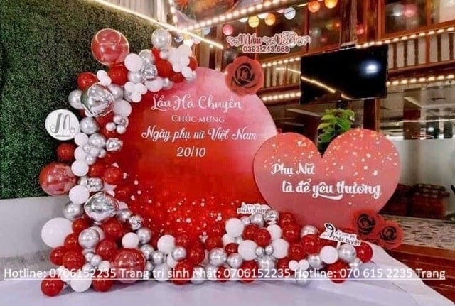 Trang Trí Ngày 20/10 Ấn Tượng Và Độc Đáo Năm 2025 31 Trang Trí Ngày 20/10 đẹp và ấn tượng Min