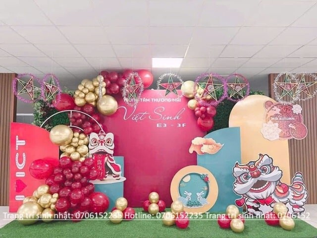 Trang Trí Trung Thu Đẹp, Ấn Tượng – Giải Pháp Tổ Chức Trung Thu Trọn Vẹn 39 Trang Trí Trung Thu Kết Hợp đèn Lồng Min