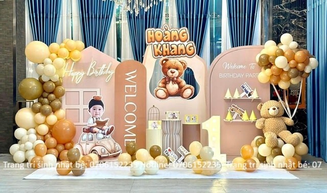 Mẫu Trang Trí Sinh Nhật Bé Trai Đẹp Năm 2025 51 Mẫu Trang Trí Sinh Nhật Cho Bé đơn Giản Min