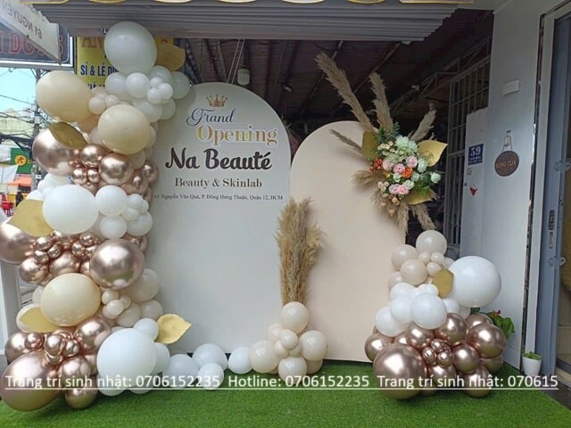 Dịch Vụ Thi Công Backdrop Khai Trương Chuyên Nghiệp – Giá Tốt Tại TP.HCM 32 Trang Trí Backdrop Khai Trương đẹp Hcm Min