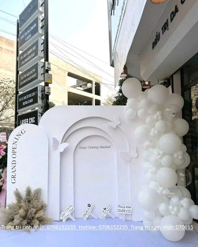 Dịch Vụ Thi Công Backdrop Khai Trương Chuyên Nghiệp – Giá Tốt Tại TP.HCM 30 Trang Trí Backdrop Khai Trương Trọn Gói Hcm Min