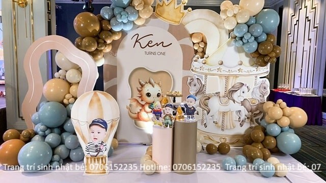 Mẫu Trang Trí Sinh Nhật Bé Trai Đẹp Năm 2025 39 Trang Trí Sinh Nhật Bé Trai Tại Nhà Hàng Min