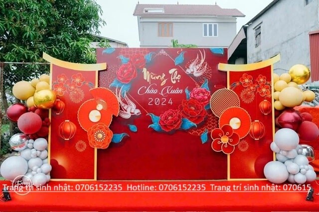 Trang Trí Tất Niên Ấn Tượng – Bí Quyết Cho Một Buổi Tiệc Cuối Năm Hoàn Hảo 32 Trang Trí Backdrop Tiệc Cuối Năm Công Ty Min