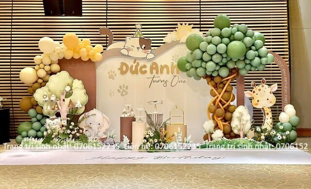 Trang Trí Sinh Nhật Quận 1 – Dịch Vụ Trang Trí Sinh Nhật Đẹp, Chuyên Nghiệp Tại Trung Tâm Sài Gòn 39 Trang Trí Background Sinh Nhật đẹp Min