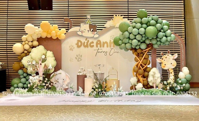 Trang Trí Sinh Nhật Quận 1 – Dịch Vụ Trang Trí Sinh Nhật Đẹp, Chuyên Nghiệp Tại Trung Tâm Sài Gòn 54 Trang Trí Background Sinh Nhật đẹp