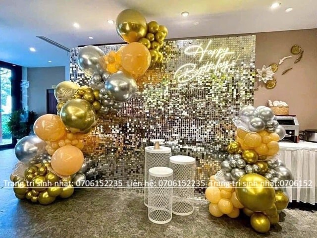 Trang Trí Sinh Nhật Quận 1 – Dịch Vụ Trang Trí Sinh Nhật Đẹp, Chuyên Nghiệp Tại Trung Tâm Sài Gòn 51 Trang Trí Sinh Nhật Quận 1 đẹp Cho Người Lớn Min