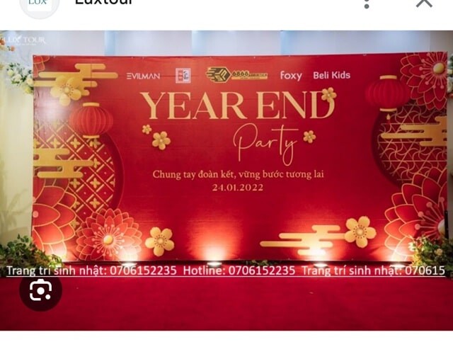 Trang Trí Tất Niên Ấn Tượng – Bí Quyết Cho Một Buổi Tiệc Cuối Năm Hoàn Hảo 46 Trang Trí Tất Niên Công Ty Tại Quận 1 Min