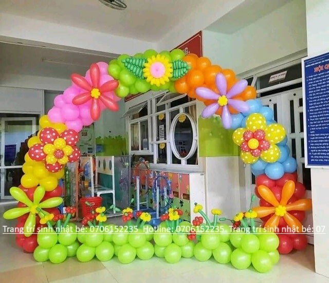 TRANG TRÍ CỔNG BONG BÓNG KHAI GIẢNG ĐẸP HCM 30 Trang Trí Cổng Bong Bóng Khai Giảng Giá Rẻ Min