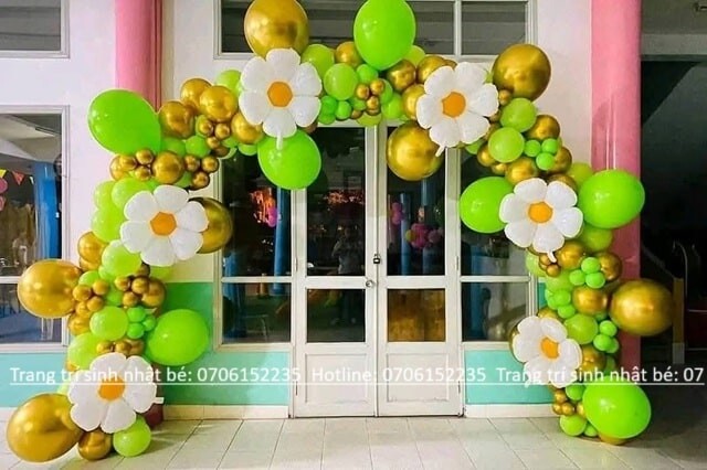 TRANG TRÍ CỔNG BONG BÓNG KHAI GIẢNG ĐẸP HCM 47 Trang Trí Khai Giảng Hcm Min