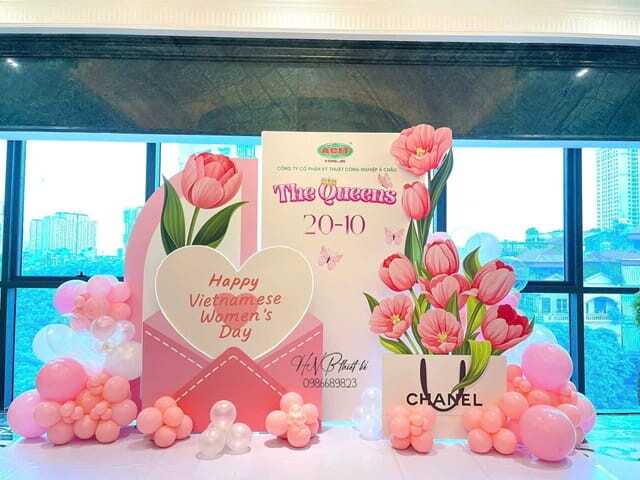 Top 10 Mẫu Trang Trí Backdrop 8/3 Đẹp Và Ấn Tượng Tại HCM 25 Trang Trí Backdrop 8.3 Tại Hcm