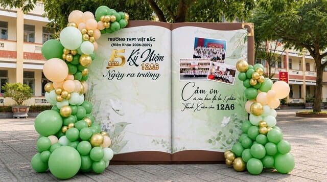 Trang Trí Tổng Kết Năm Học Chuyên Nghiệp Tại TP.HCM – Giải Pháp Trọn Gói Cho Trường Học, Mầm Non, Tiểu Học & Trung Tâm Tiếng Anh 43 Trang Trí Tổng Kết Năm Học Giá Rẻ